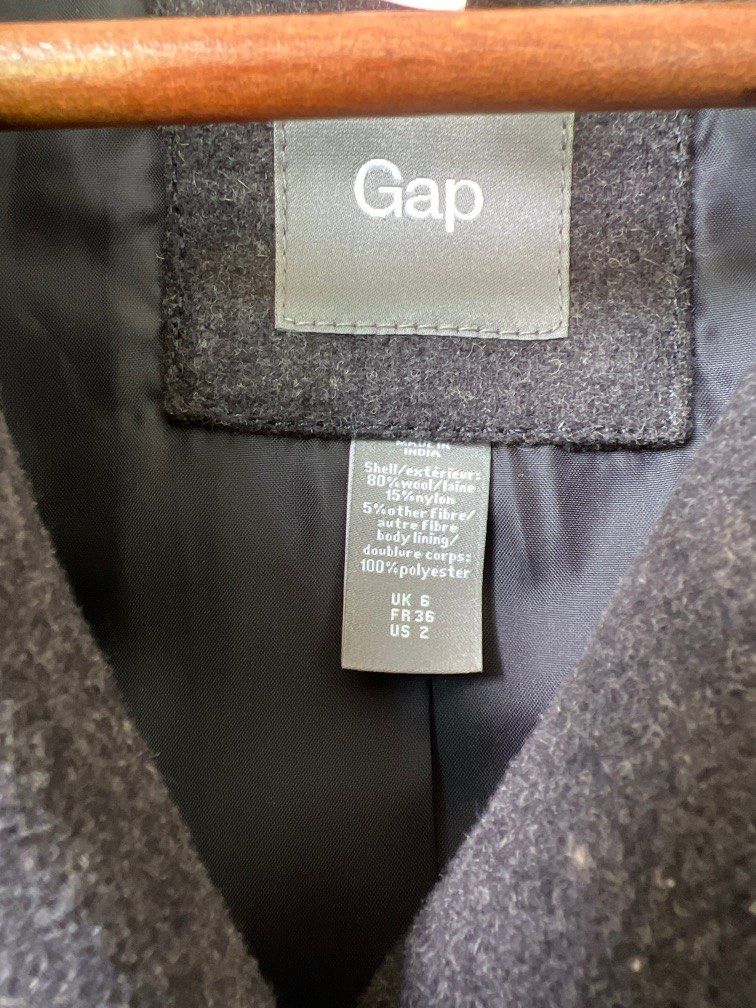 Gap grey clearance wool coat