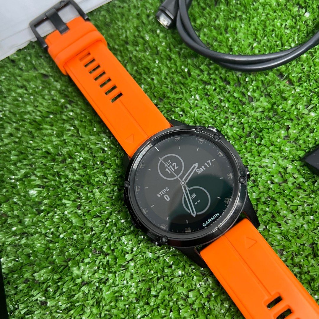 Garmin fenix 5 clearance plus sapphire orange