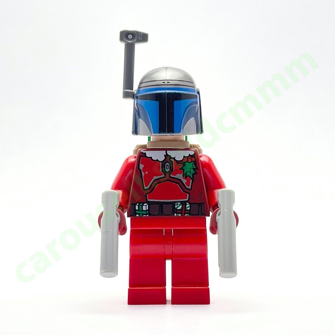 Good Condition Used LEGO Star Wars SW506 Santa Jango Fett Minifigure From 75023 Christmas Xmas Advent Calendar Minifig