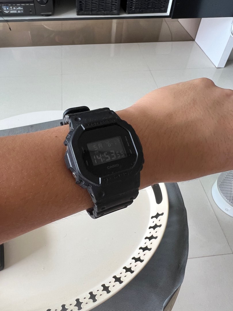 Casio g shock black digital hot sale
