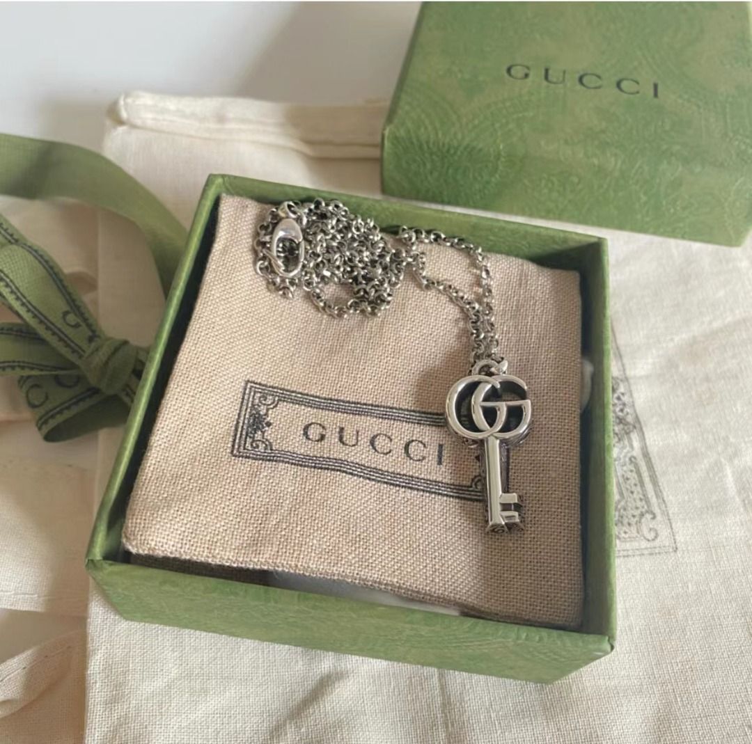 Gucci Double G Key Necklace Carousell