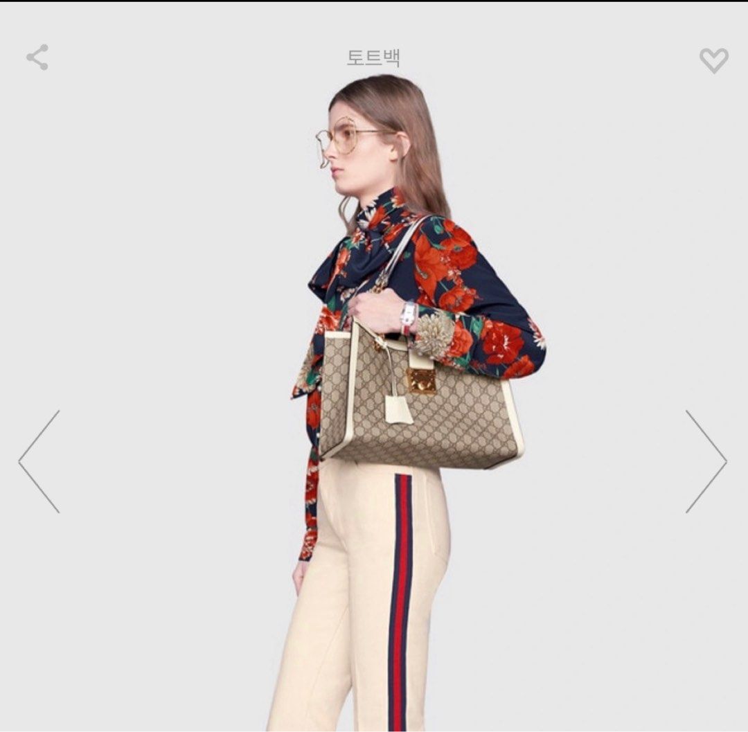 Gucci padlock gg medium shoulder bag on sale