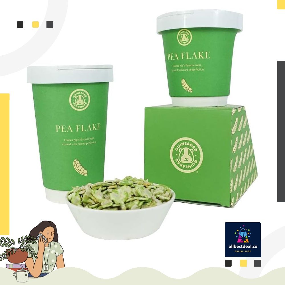 GuineaDad Guinea Pig Pea Flakes Nourish Series - Healthy Pea Chips ...