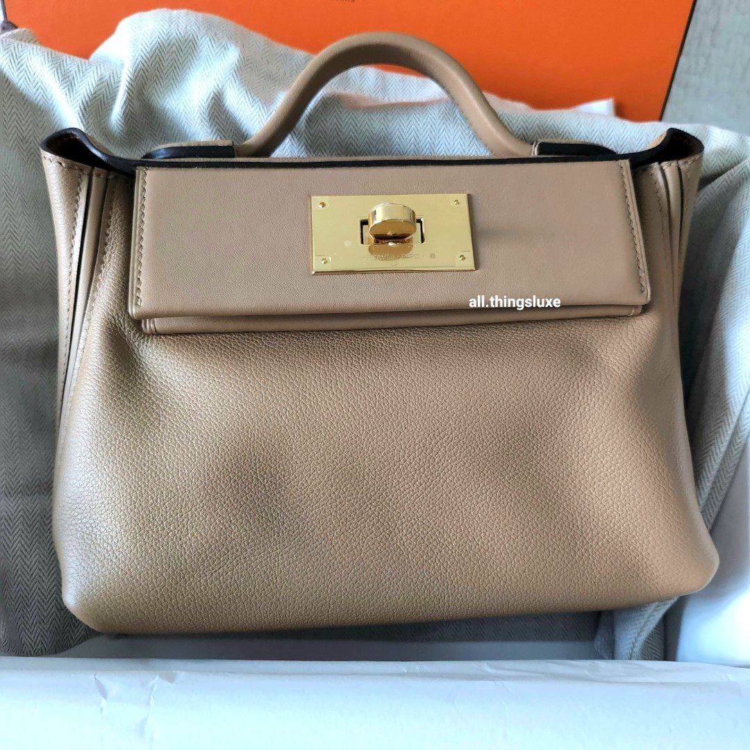 Hermes Birkin 25cm Chai Togo GHW - Lilac Blue London