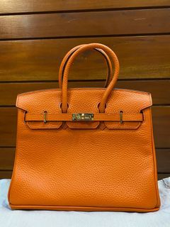 🆕 AUTHENTIC HERMES BIRKIN 25 VERT AMANDE TOGO IN GOLD HARDWARE, Luxury,  Bags & Wallets on Carousell