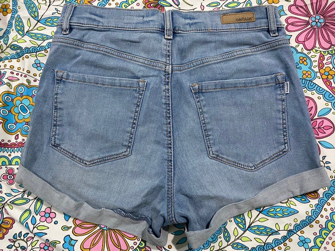 Garage high waisted shorts store