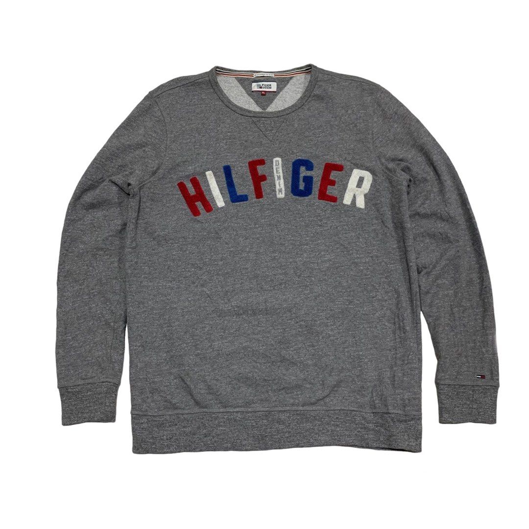 TOMMY HILFIGER DENIM FUNNEL NECK SWEATSHIRT  eBay