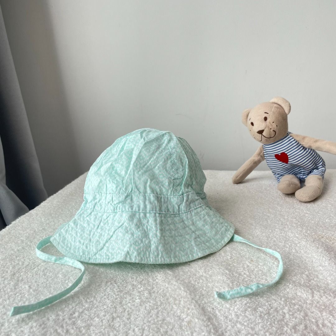 H M BUCKET HAT BABY BAYI GIRL CAP TOPI BUDAK SPORT SUMMER BEACH