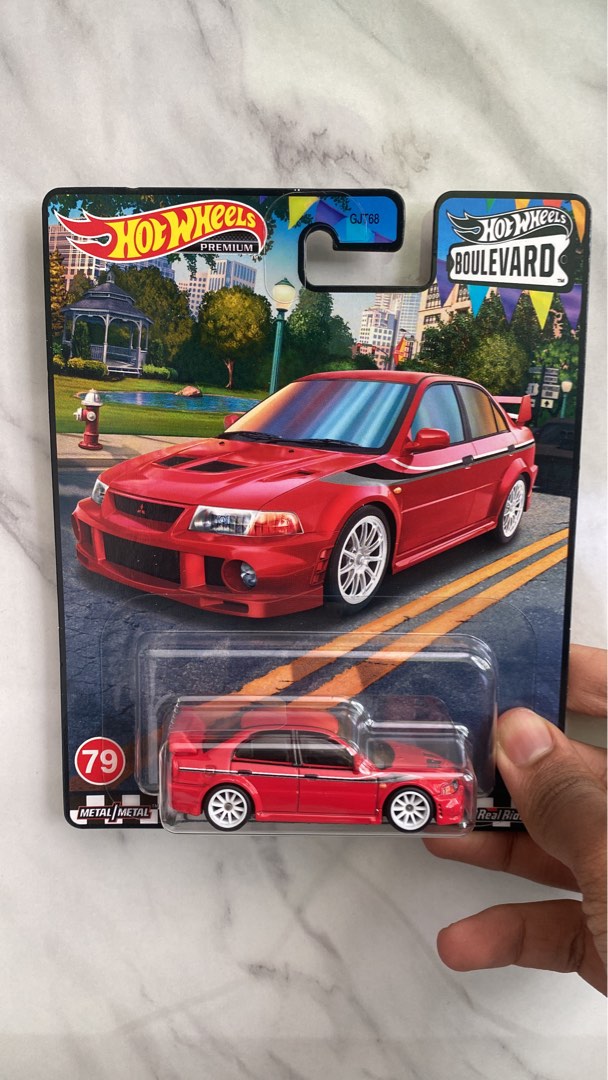 Hot wheels Boulevard Mitsubishi Lancer Evolution VI, Hobbies & Toys