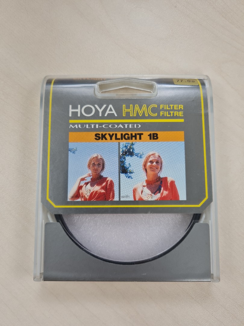 全新Hoya HMC Skylight 1B 77mm 濾光鏡一塊, 攝影器材, 攝影配件, 其他