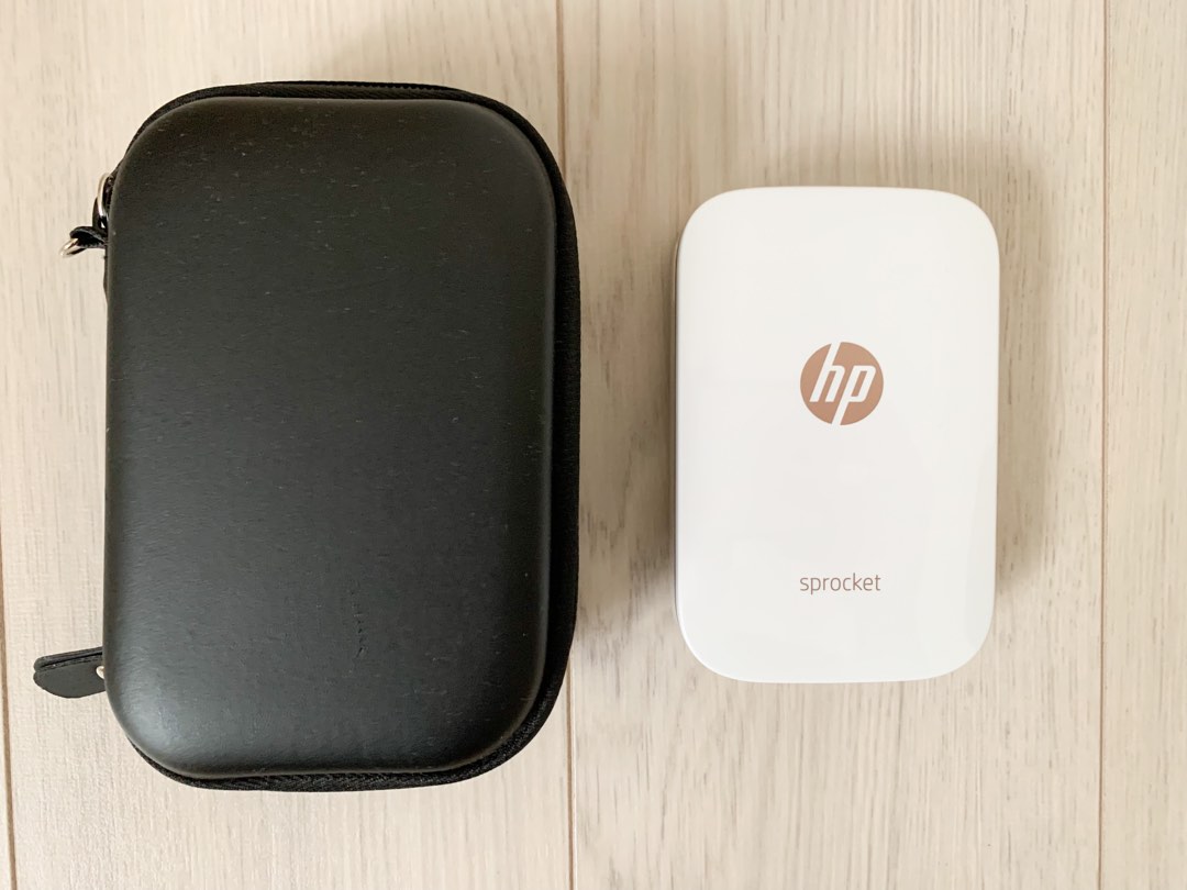 HP Sprocket Portable Photo Printer, X7N07A (W) plus Canbox Travel Bag, 電腦＆科技, 打印機及影印機 Carousell