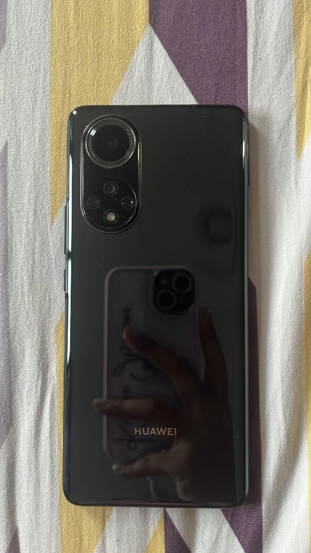 Huawei Nova 9 8/256 GB (Category: Huawei) located in Cebu City. Submitted by joshuakim0690 (Listing ID 1237921809, Image 3). Description: Huawei Nova 9 8/256 GB (phone only) no box & charger 5months old phone 8/256 GB Black variant issue: has small crack on screen but doesn't affect performance pm if interested .