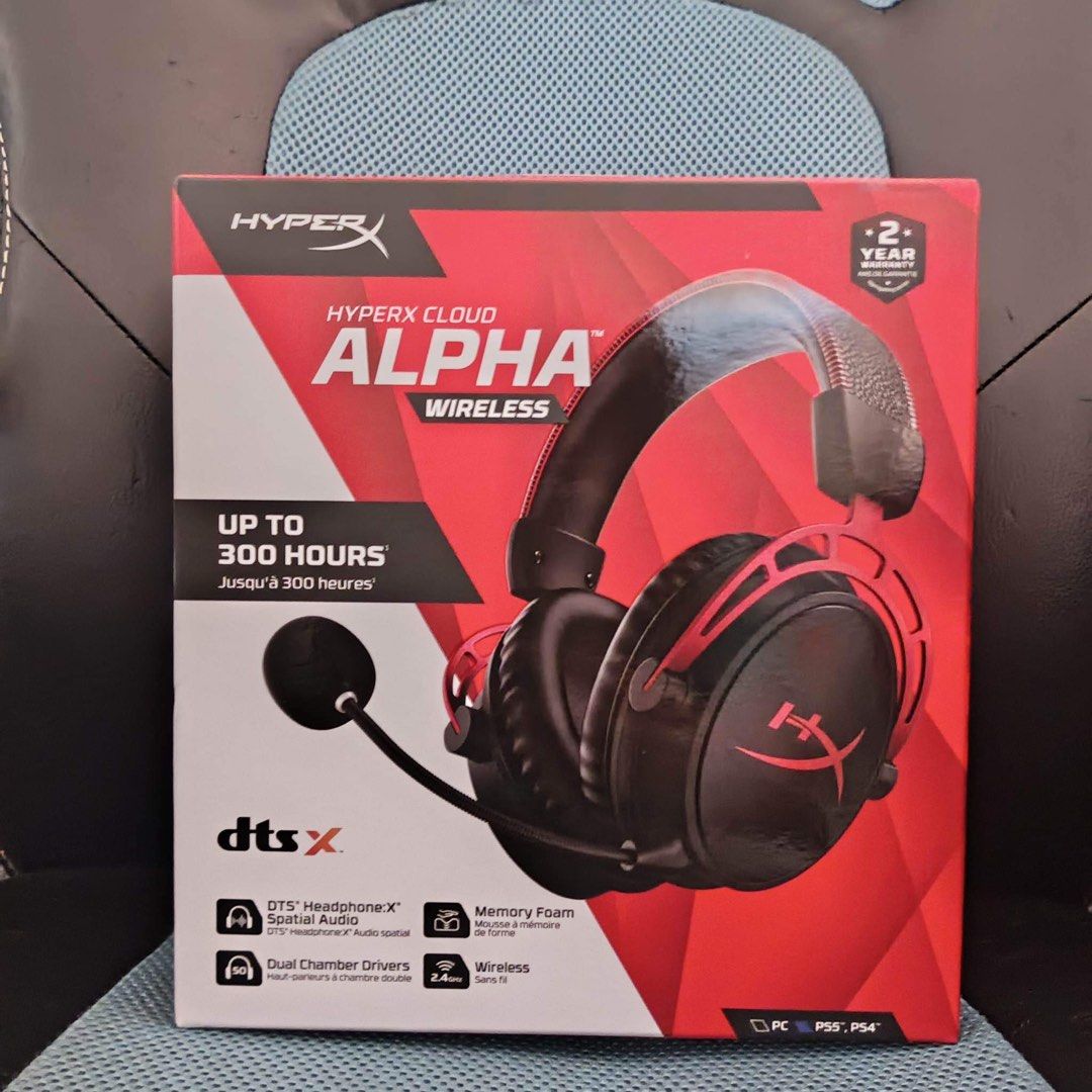HyperX Cloud Alpha wireless (Category: Other Accessories) located in Quezon City. Submitted by kahld (Listing ID 1238029440, Image 1). Description: Srp if 200$ Selling it for 7200 php Brand new and sealed. Rfs: change of mind will go for full razer build 2 years manufacturer warranty Can be picked up or via lalamove @commonwealth quezon city.
