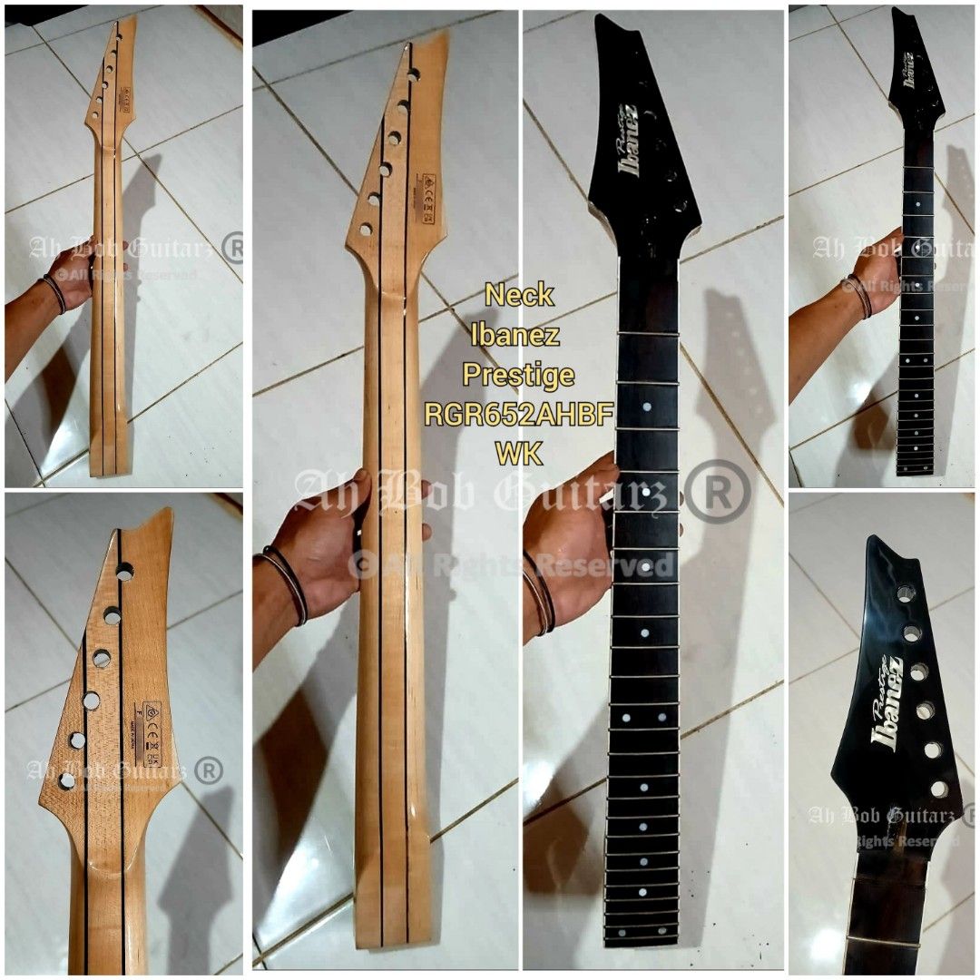 IBANEZ PRESTIGE RGR652 AHB NECK Hobbies Toys Music Media