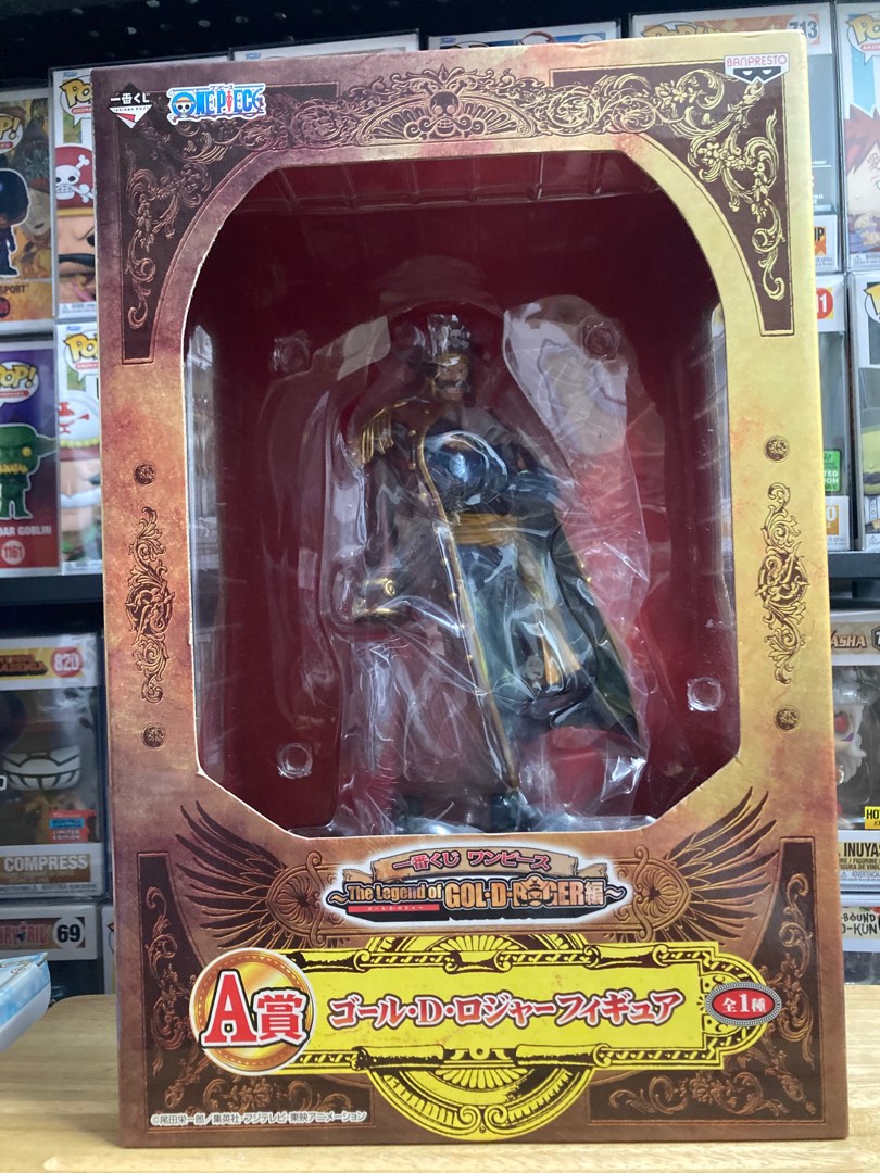 Figurine One Piece Ichiban Kuji - The Grandline Men Limited Edition - Gol D. Roger