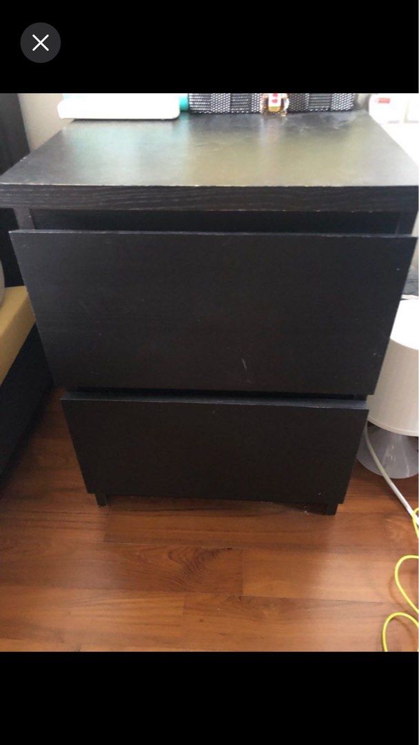 IKEA bedside table (Category: Tables & Sets) located in Singapore. Submitted by durianjjs (Listing ID 1237998319, Image 1). Description: For pick up only.