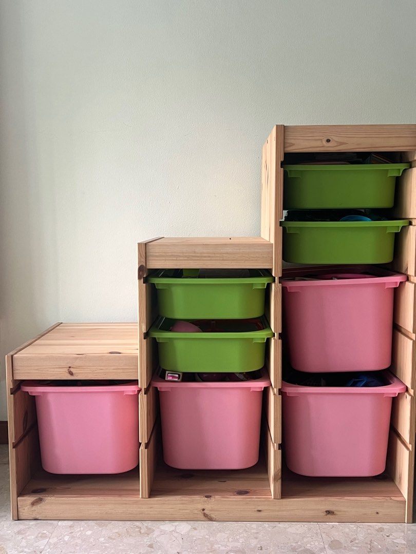 IKEA storage, Furniture & Home Living, Furniture, Shelves