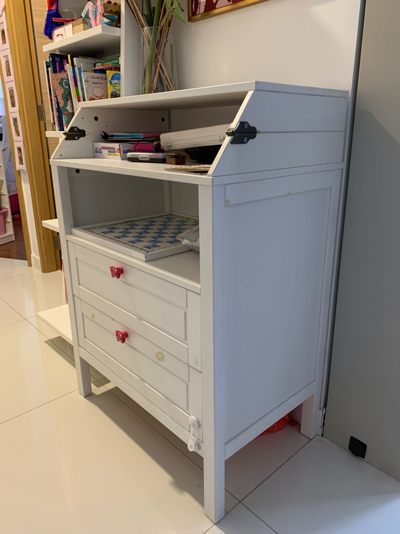 Ikea changing table and drawers, Babies & Kids, Baby Nursery & Kids