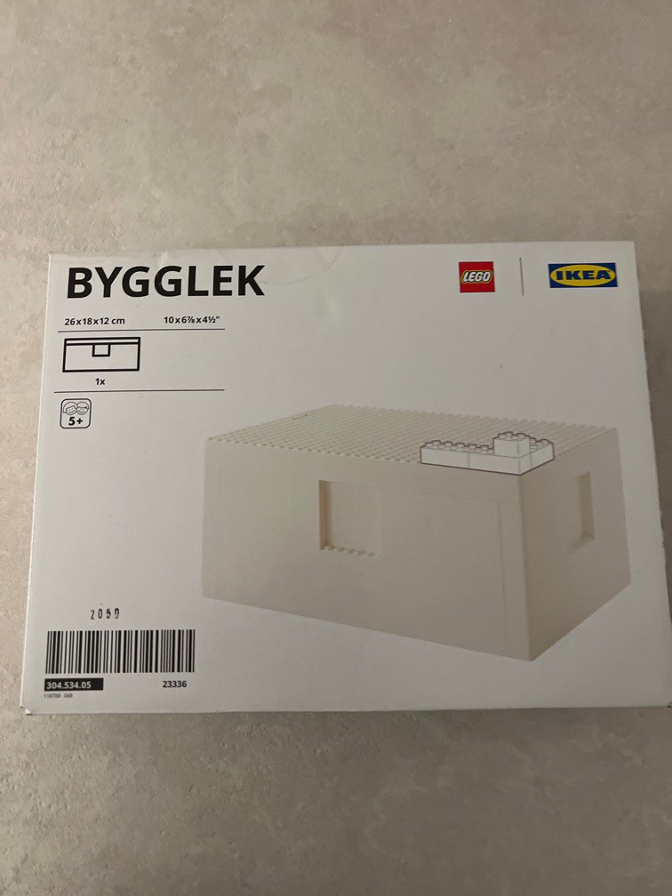 Ikea lego storage box bygglek, Furniture & Home Living, Home