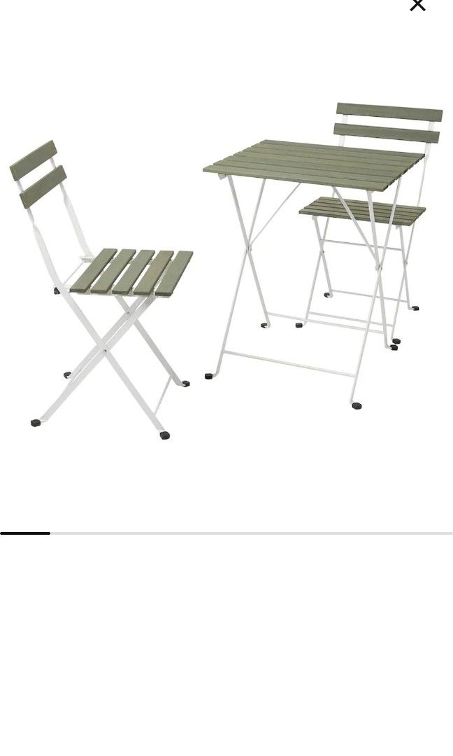 Ikea outdoor table foldable, Furniture & Home Living, Outdoor Furniture