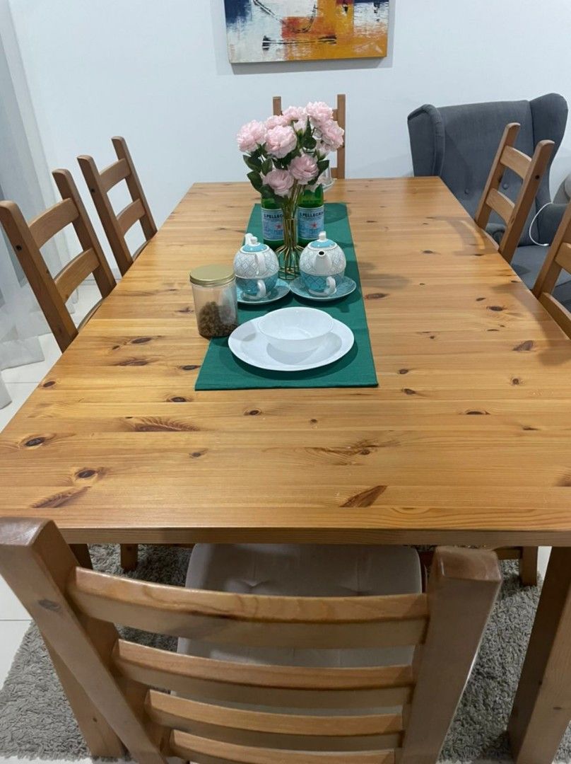 IKeA Pine Dining Table