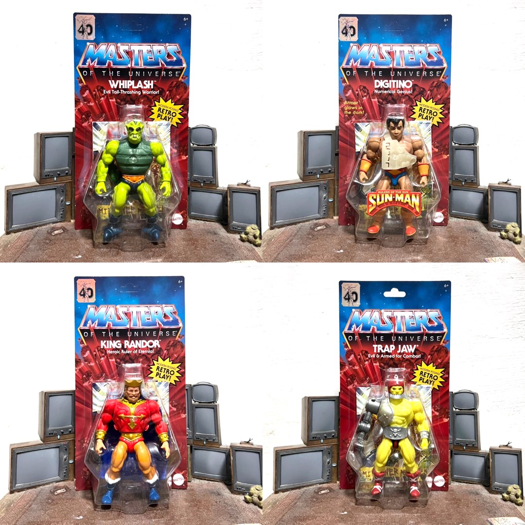 MOTU Digitino - Masters Of The Universe Origins Mattel - RARE Collector Neuf