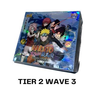 thumbnail image 2 of Kayou Naruto Tier 3 Wave 1 Booster Box - 20 Packs, 5 Cards Each (100 Total) Officially Licensed Anime TCG 2 of 13