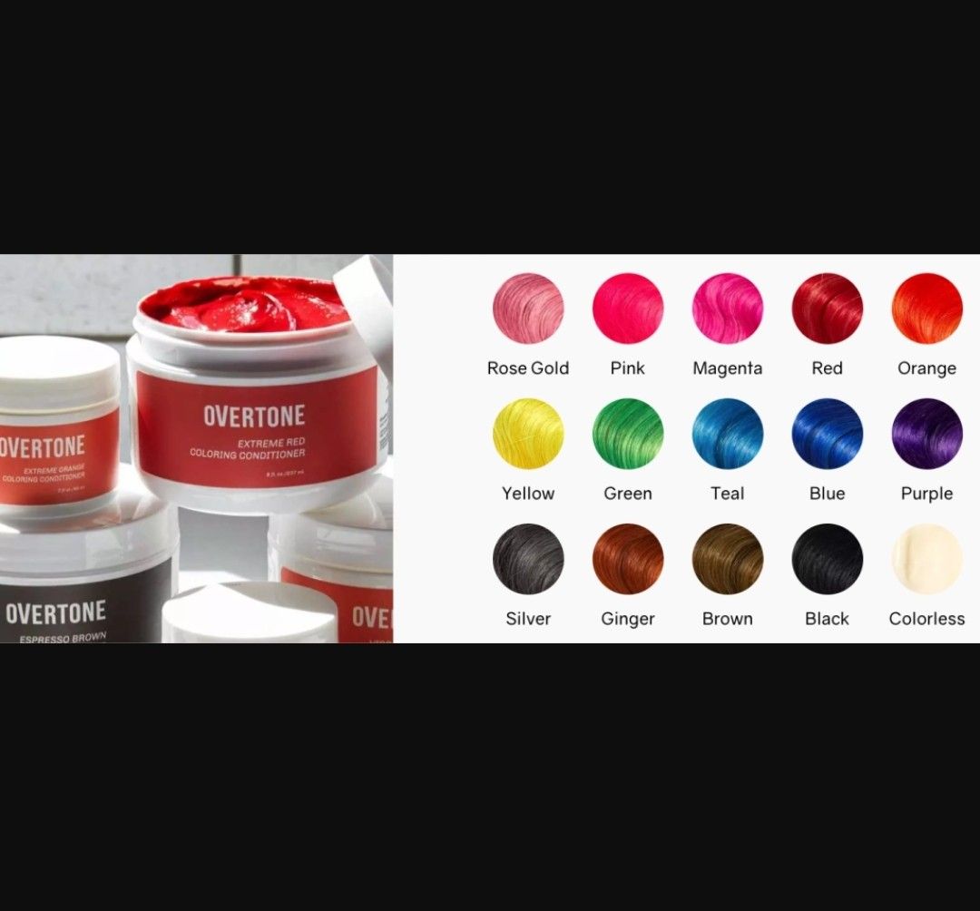 INSTOCKS Overtone hair coloring conditioner legendary hair mask for