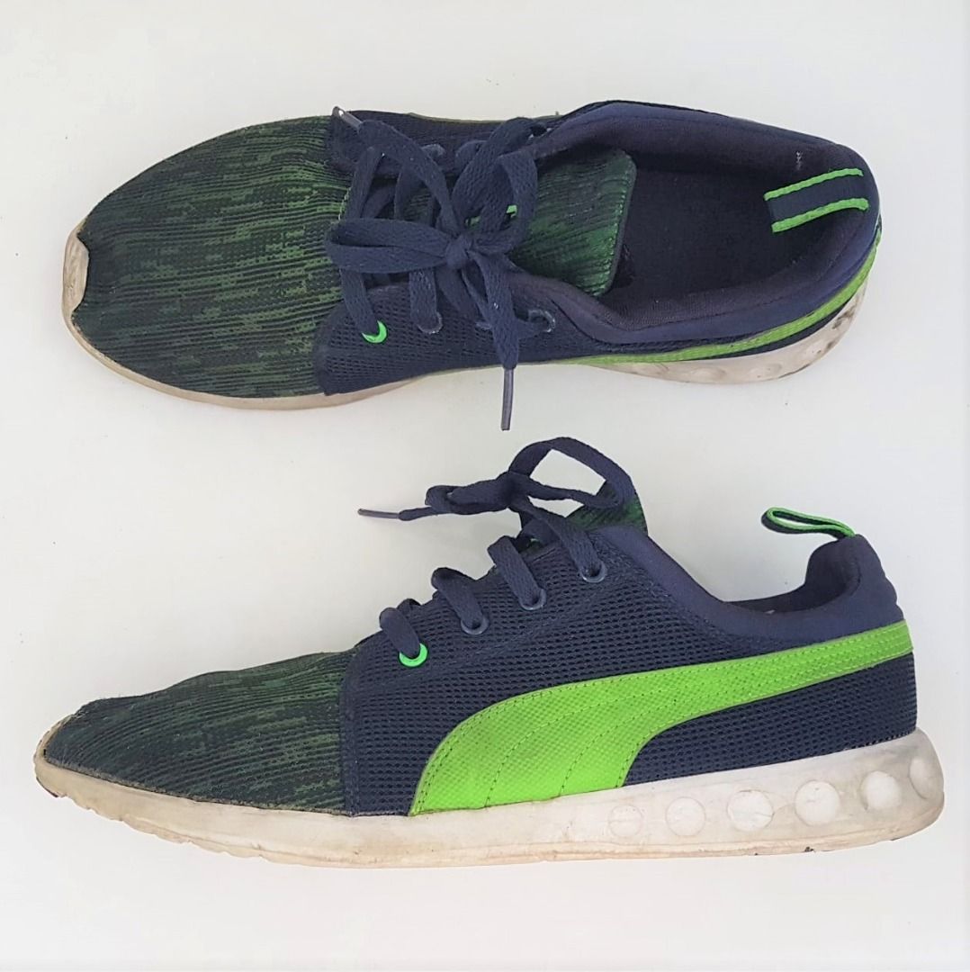 Puma carson runner green men 2025