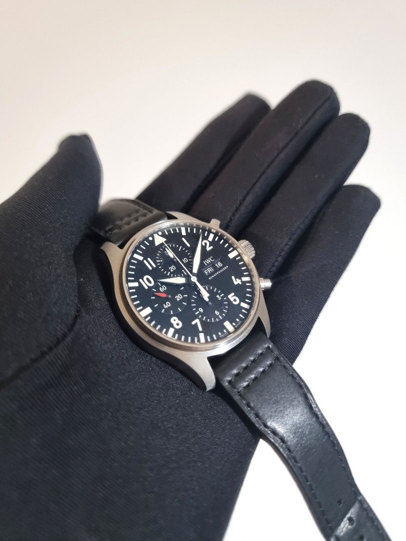 IWC BIG PILOT WATCH CHRONO CHRONOGRAPH IW377709 377709 IW3777 09