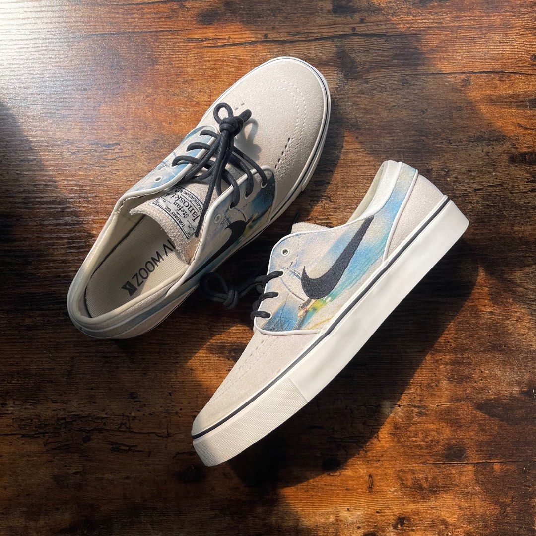 Janoski black shop white sail