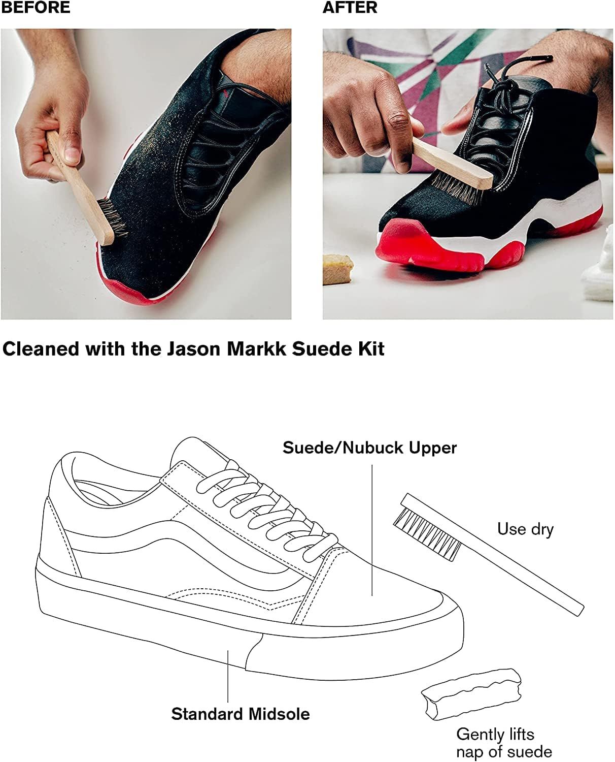 White online suede cleaner