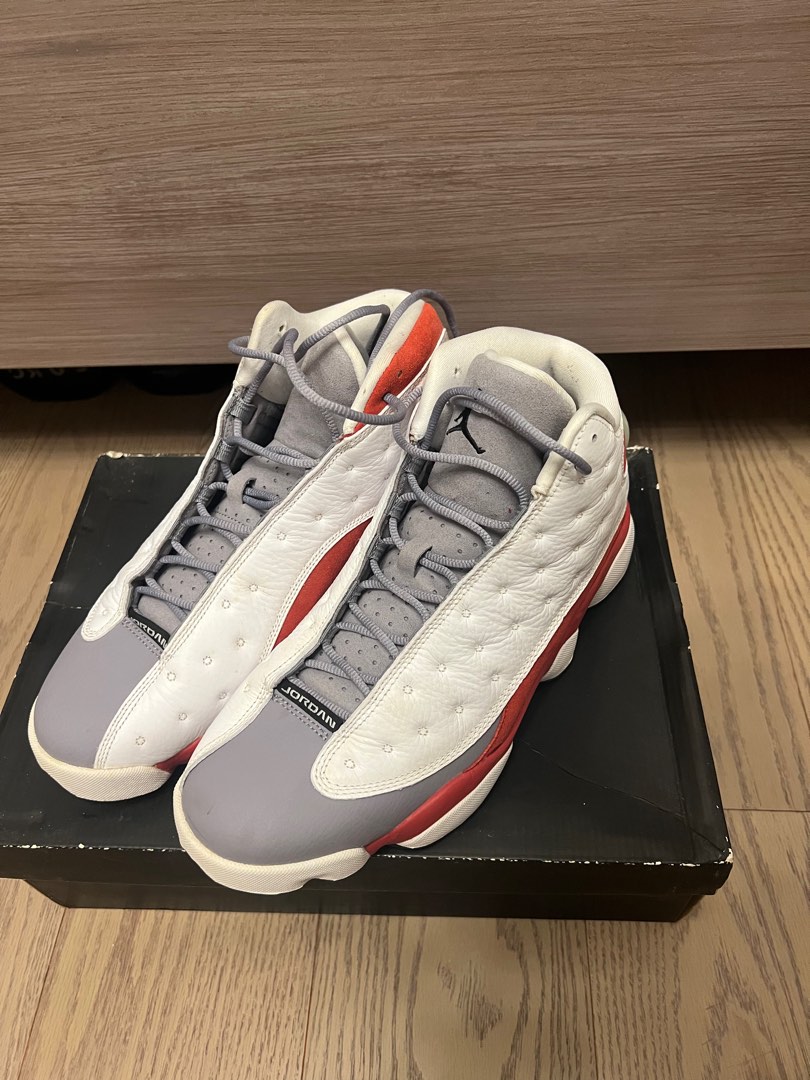 Jordan 13 Retro Grey Toe Carousell