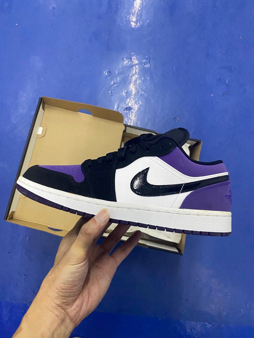 Aj1 low hotsell court purple