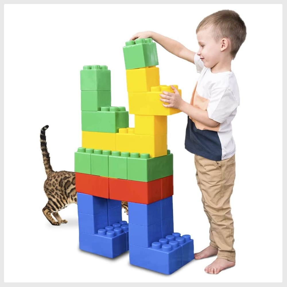 Jumbo building blocks for toddlers top
