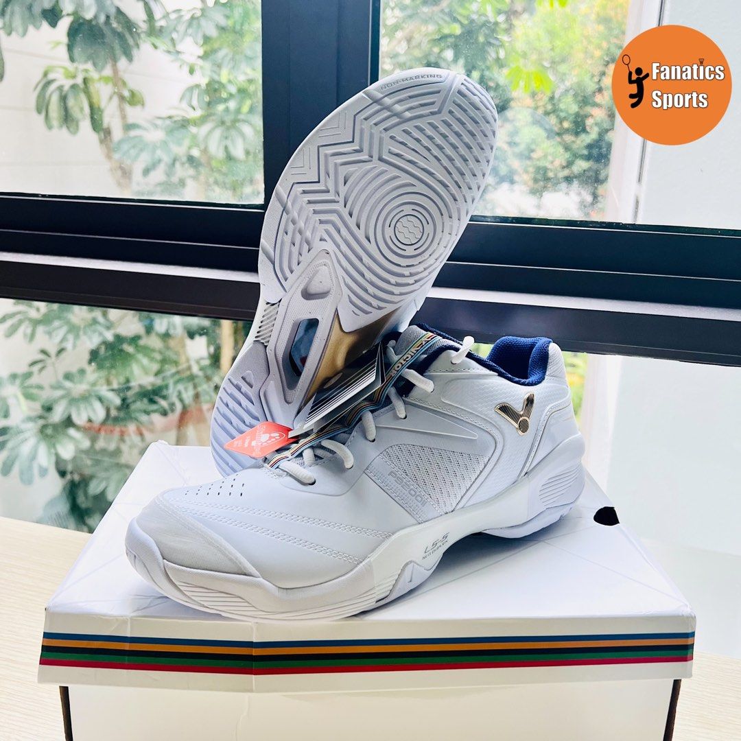 Sale Brand New Victor P9200II A White Gold Tai Tzu Ying Designated Uniesex Badminton Squash Court Rubber Shoes