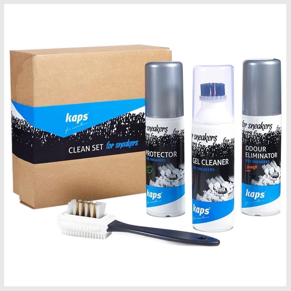 Kaps 4 Sneakers Shoe Care Cleaning Kit Sneakers Gel Cleaner