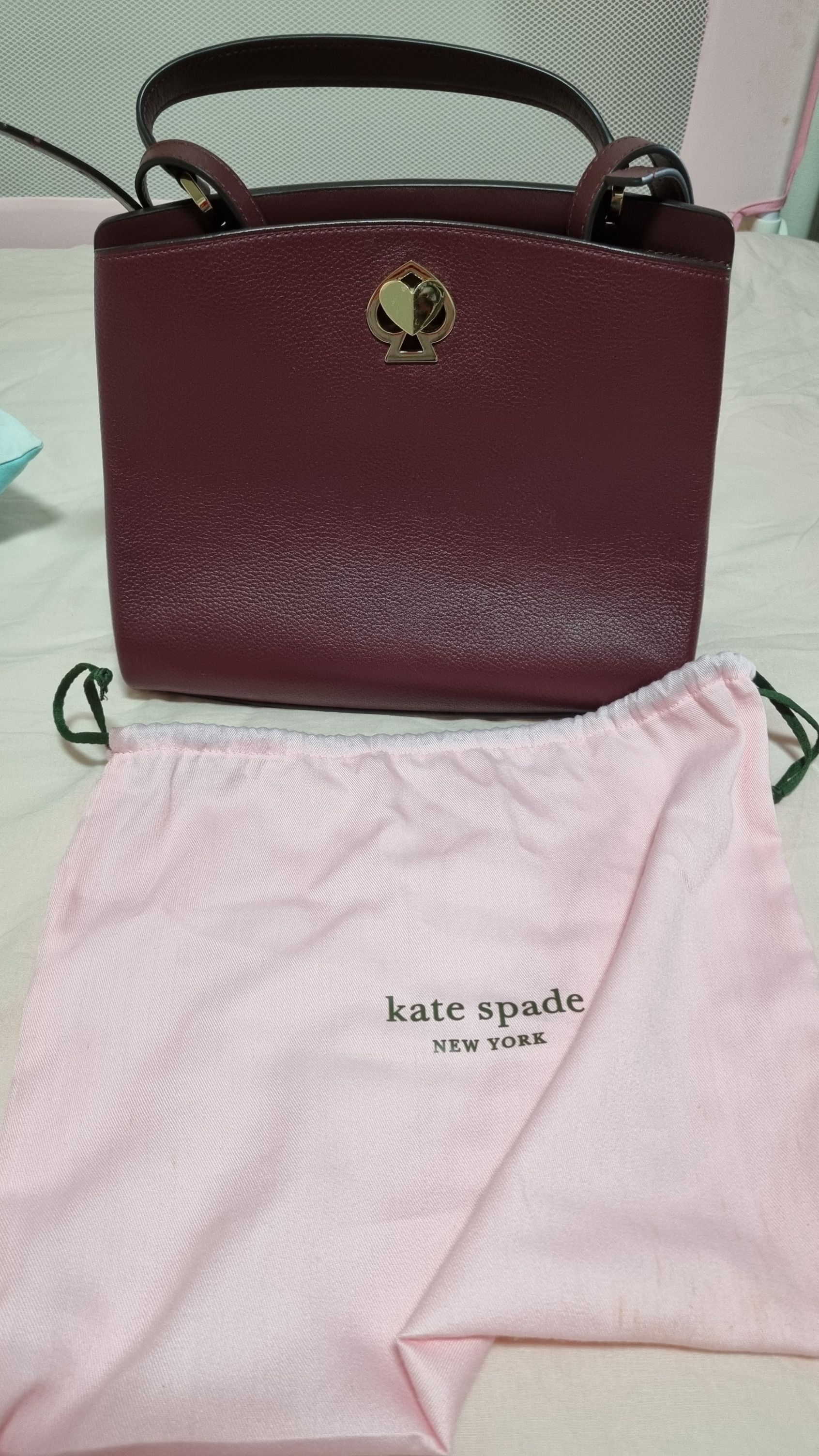 Kate spade heart lock bag on sale