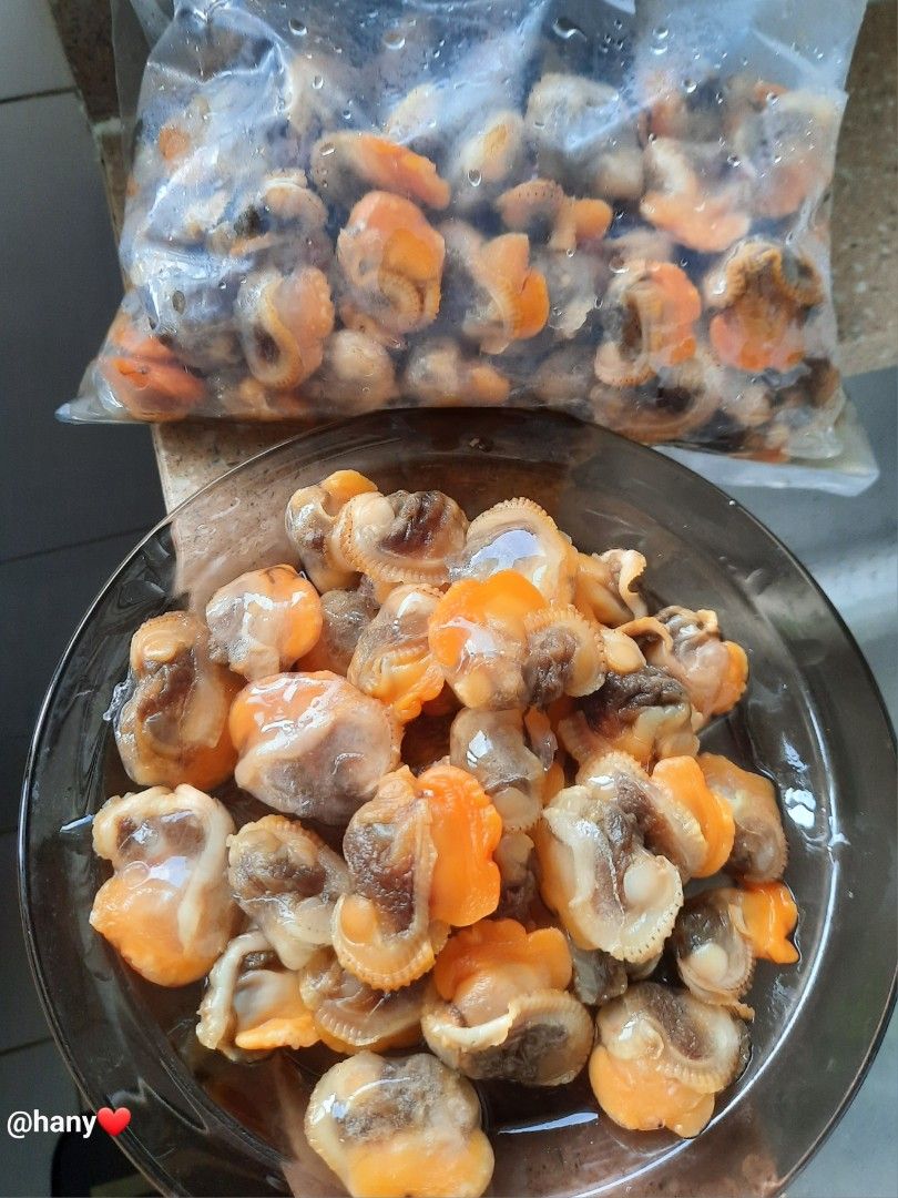 Kerang rebus, Food & Drinks, Chilled & Frozen Food on Carousell