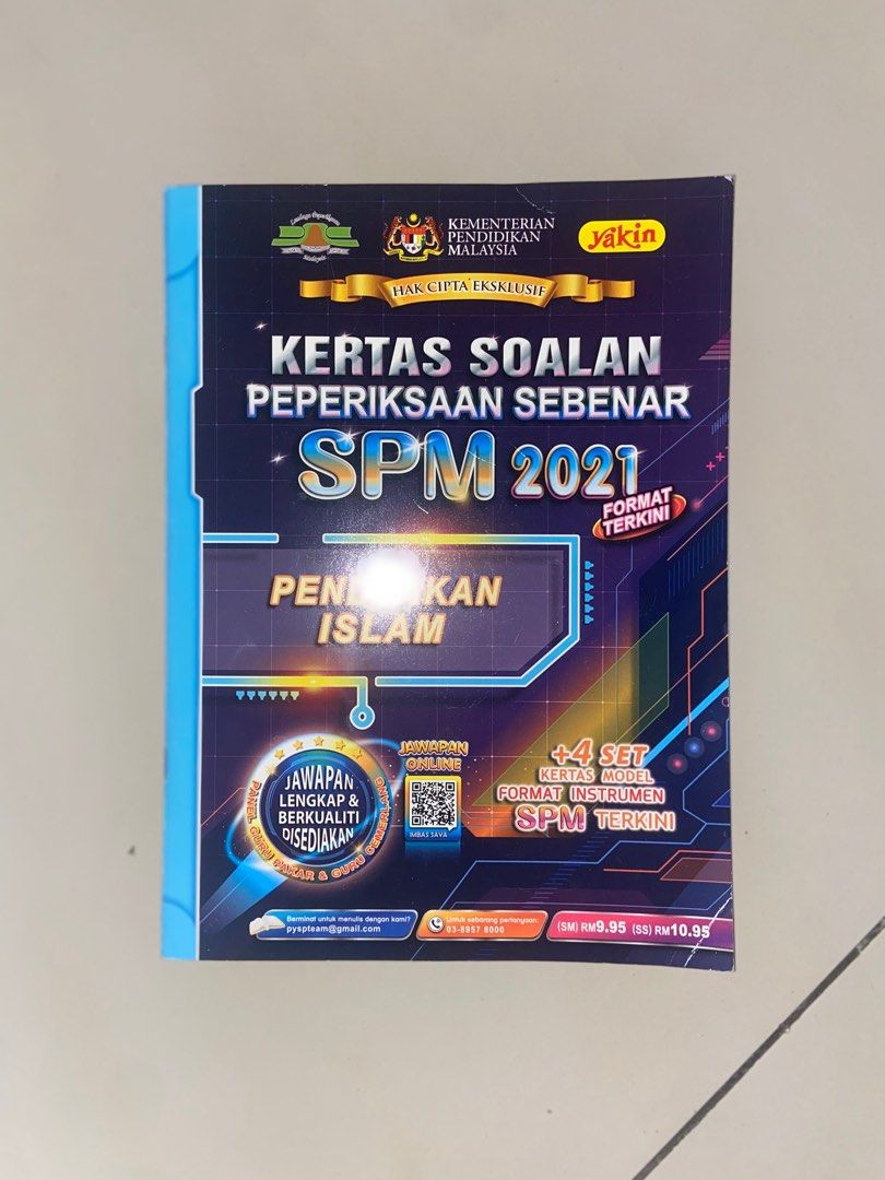 Kertas soalan spm sebenar 2021 pendidikan islam hobbies toys books