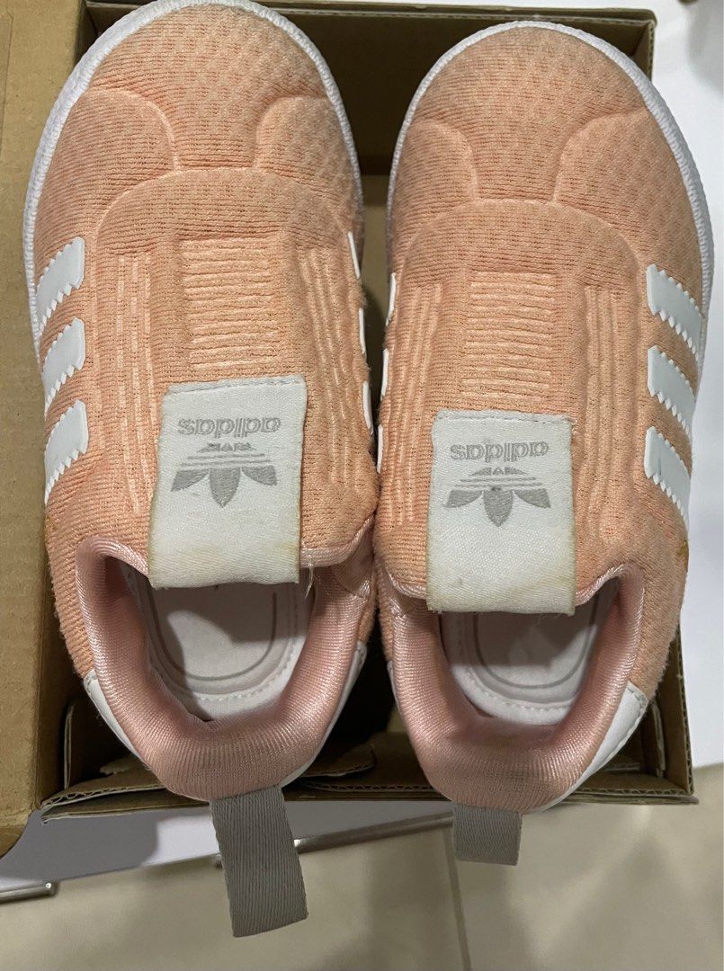 Rose gold kids adidas hotsell