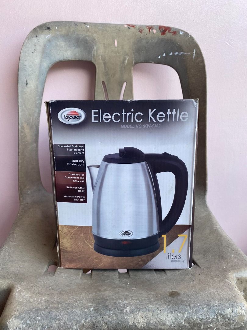 Kyowa Electric Kettle (1.7 L), TV & Home Appliances, Kitchen Appliances