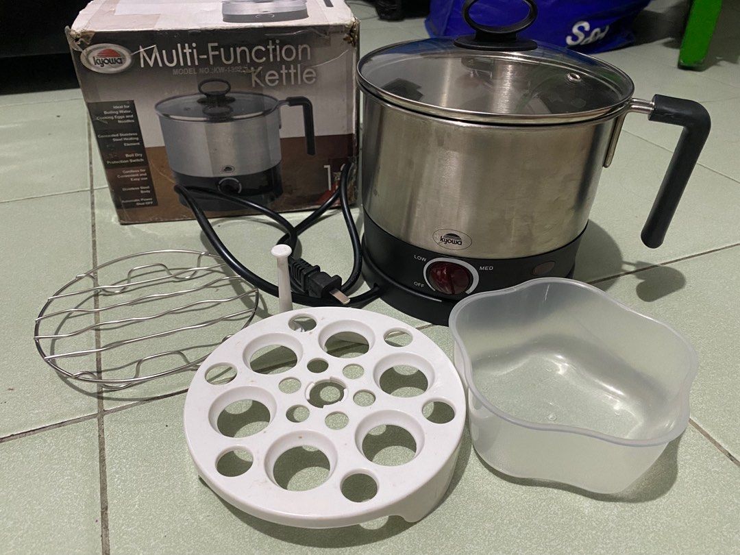 Kyowa multi-function kettle (Category: Cookers) located in Makati City. Submitted by joycesp (Listing ID 1238058084, Image 3). Description: Used twice only .