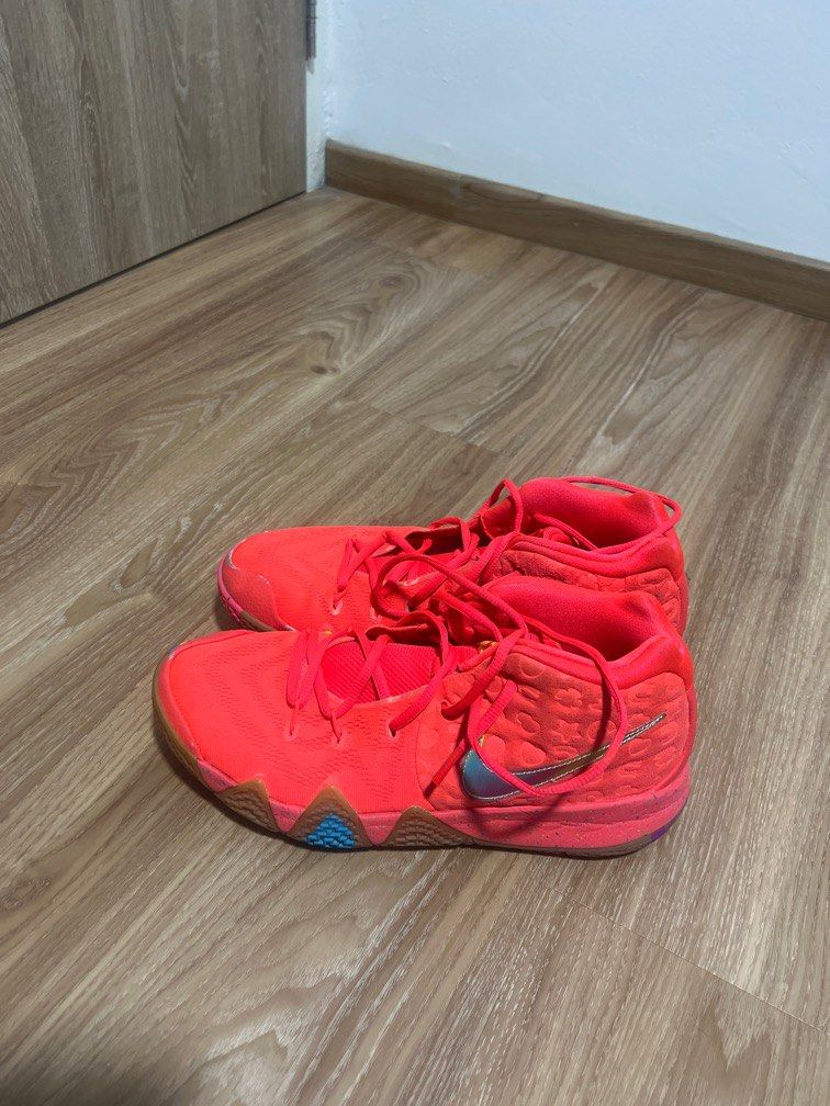 kyrie 4 lucky charms Men s Fashion Footwear Sneakers on Carousell