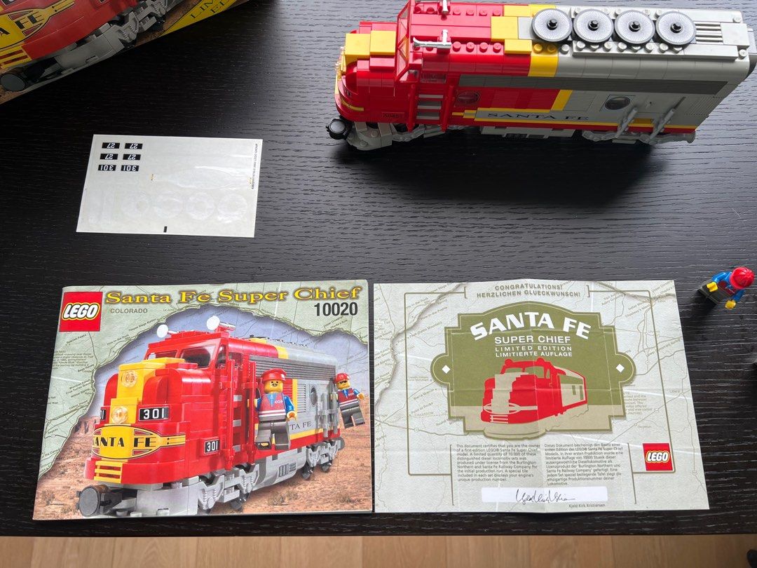 Lego 10020 Santa Fe Train Limited Edition, Hobbies & Toys, Toys