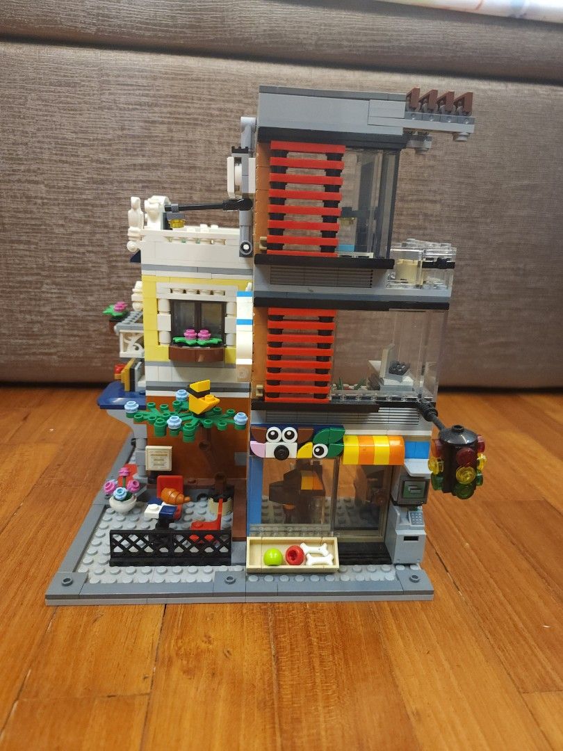 LEGO 31097 Creator Townhouse Pet Shop Caf Hobbies Toys Toys