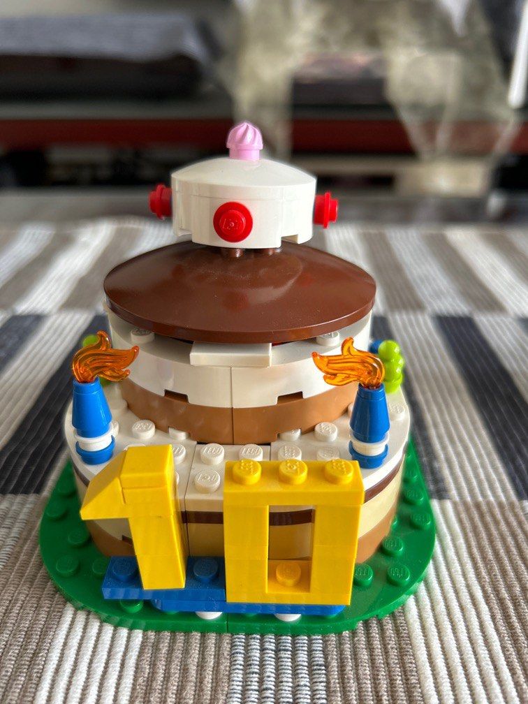 Lego birthday decoration cake set 2025 40153