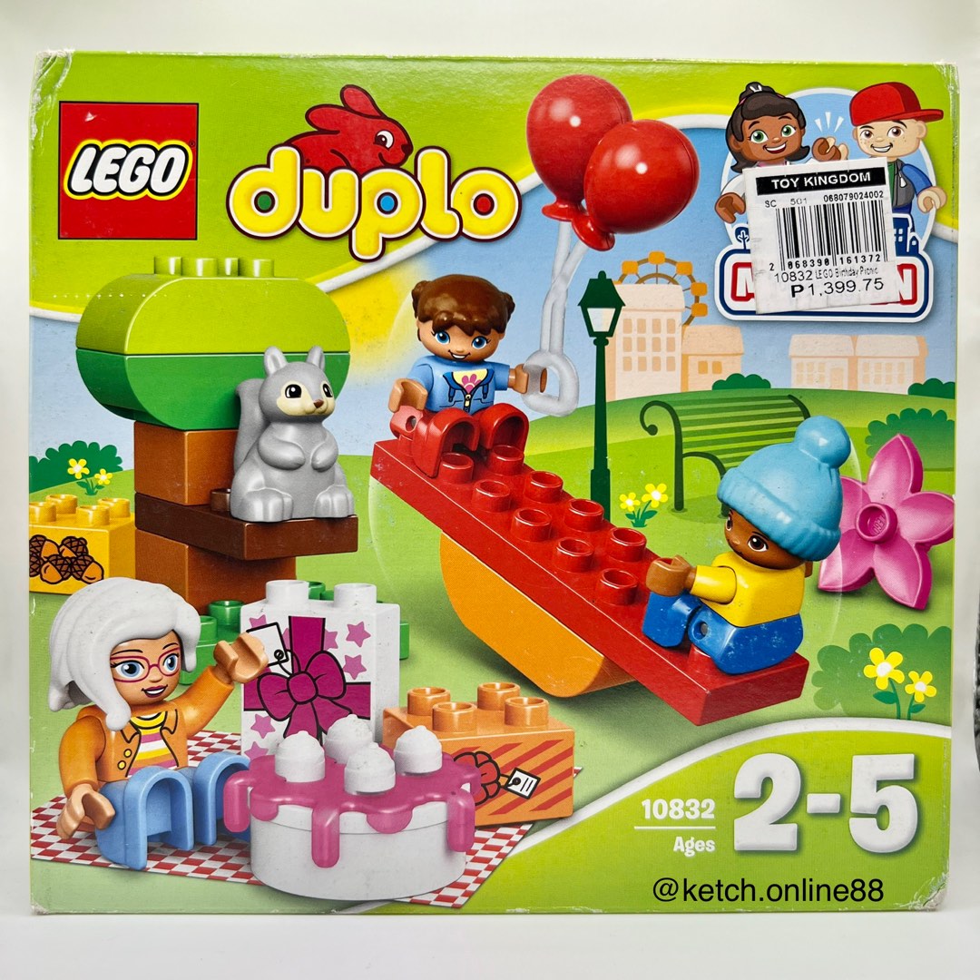 National folketælling gentage at klemme LEGO® DUPLO® 10832 My Town Birthday Picnic, Hobbies & Toys, Toys & Games on  Carousell