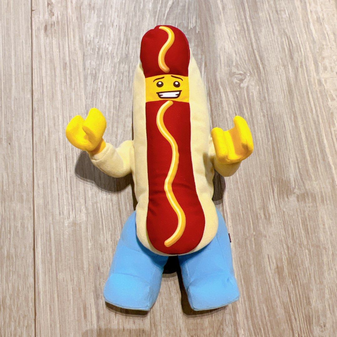 Lego hot dog man plush outlet