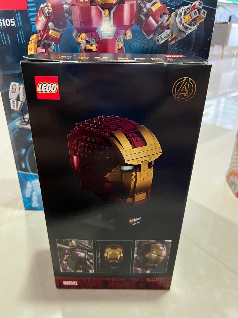 LEGO Marvel Avengers Marvel Super Heroes 76165 Casque d'Iron Man